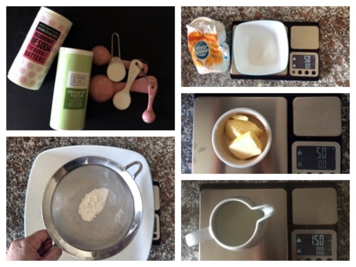 Ingredients ( salt not shown)