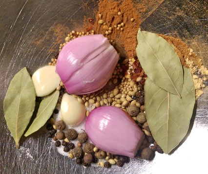 Ingredients for the Brisket Pickle