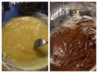 Mixing the ingredients