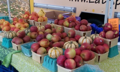 Beautiful selection of apples from Wrights' Farm