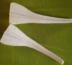 Parsnips cut in half