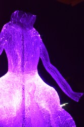 Dresses by Tae Gon Kim #LumiereLondon Kings Cross