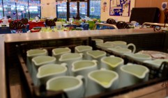 Soya Milk Custard Ready for the Sticky Toffee Pudding