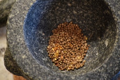 3.Coriander Seed &amp; Chili Flakes ready for the crush