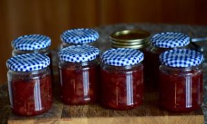 Apple, Pear & Grape Chutney - Fruit from a London Garden