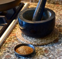 Spices - freshly ground