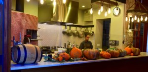 Kitchen in Action at Robert Sinskey, Napa