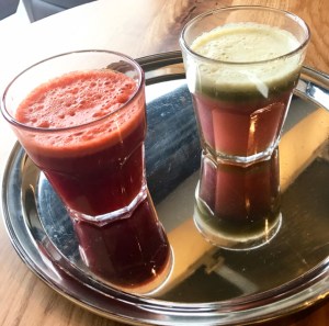 Freshly squeezed Juices made daily