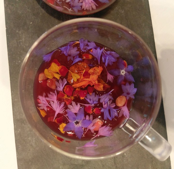 18. Cherry Consomme perfection