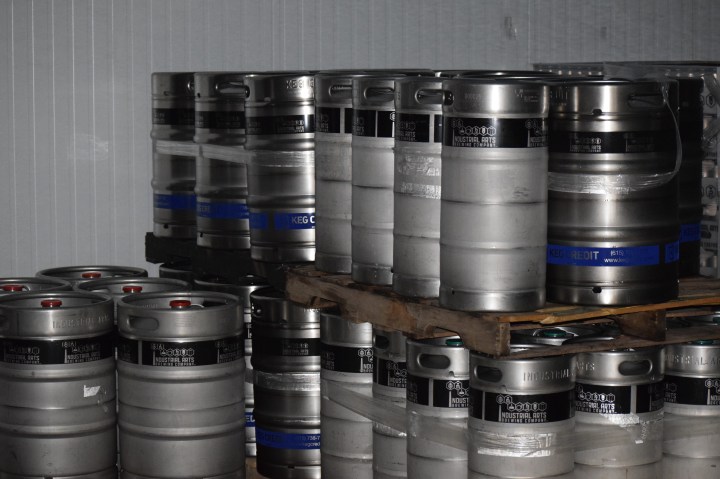 Kegs in the Chiller