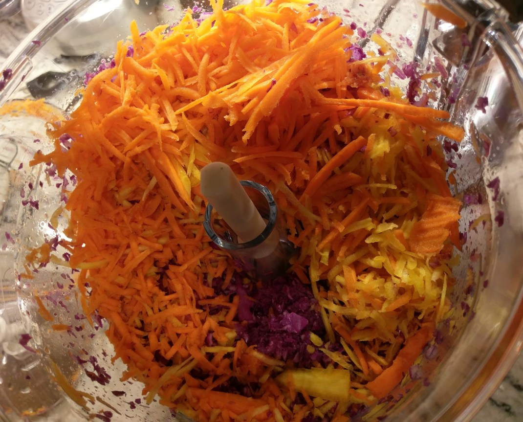 Carrots &amp; Cabbage Grated