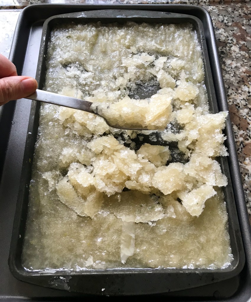 Breaking up those Ice Crystals with a Fork